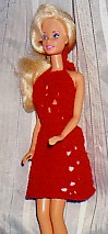 halter dress w/cutouts