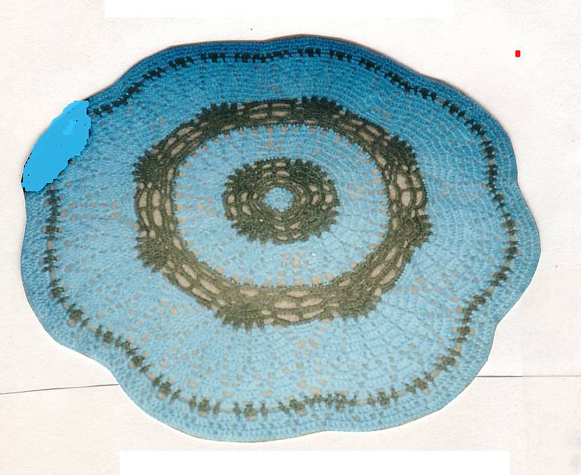 Waterlily rug